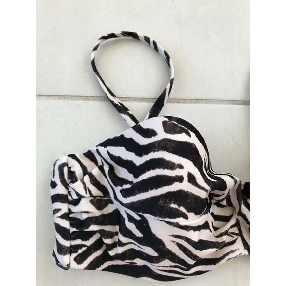 H&M Swim Multicolor Print Bikini Set Swimsuit 34C/6 - Picture 2 of 10